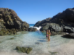 Baths at Culebrita P.R.