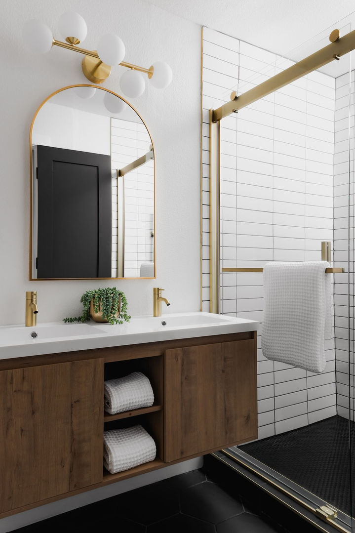 Barrington Way in Austin, vanity, staged by The Staged Haus