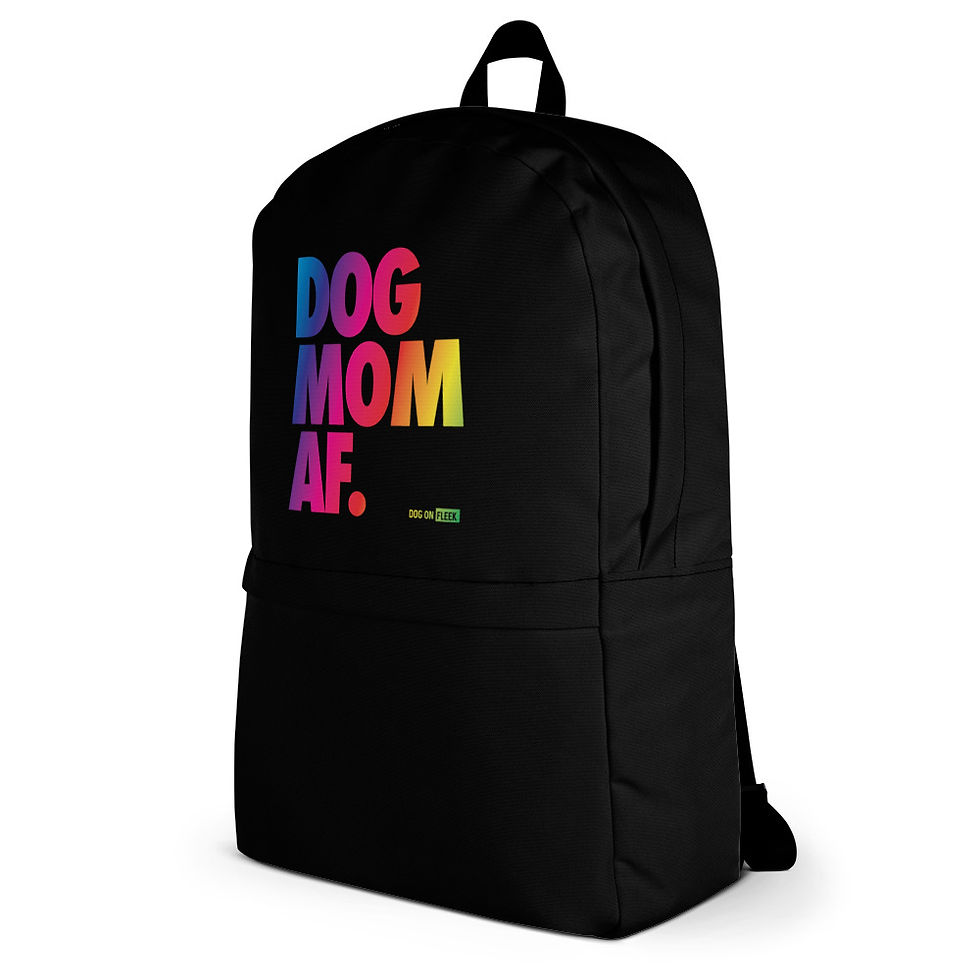 Thumbnail: Dog Mom AF Pride: Backpack