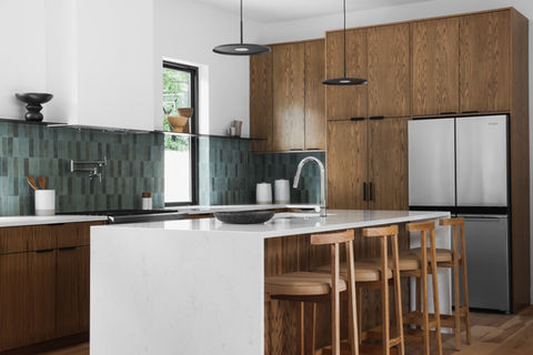 A stunning staging project with a modern desert theme.