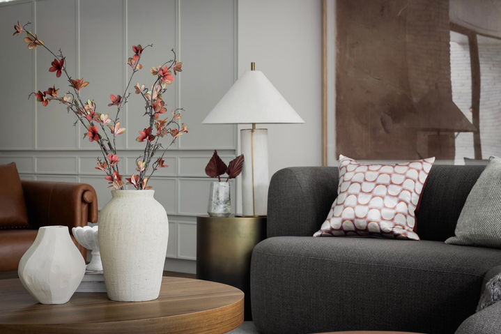 Deerfoot Trail in Austin, styling detail, staged by The Staged Haus