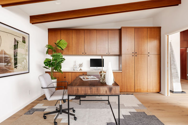 Northwest Hills Residence in Northwest Hills, study, staged by The Staged Haus
