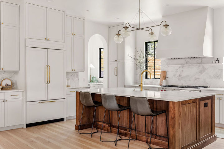 Travis Heights Residence in Travis Heights, kitchen, staged by The Staged Haus