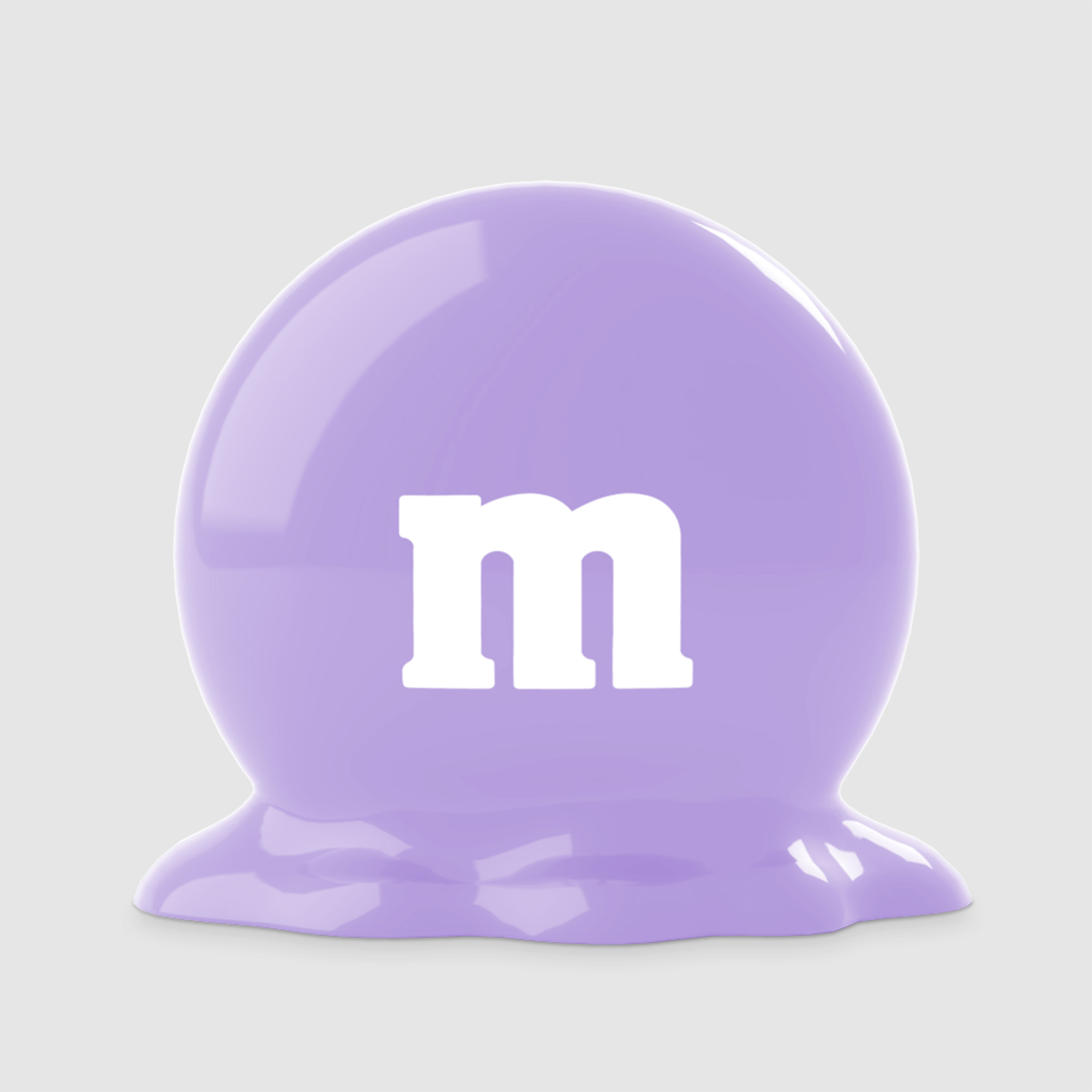 M&M Sculpture - Light Purple M&M