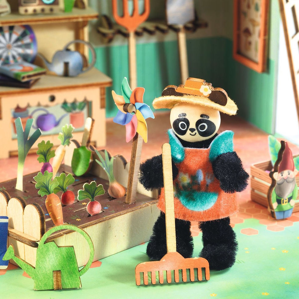 Thumbnail: Djeco Olive Mi House Model-Making Miniature Home Kit