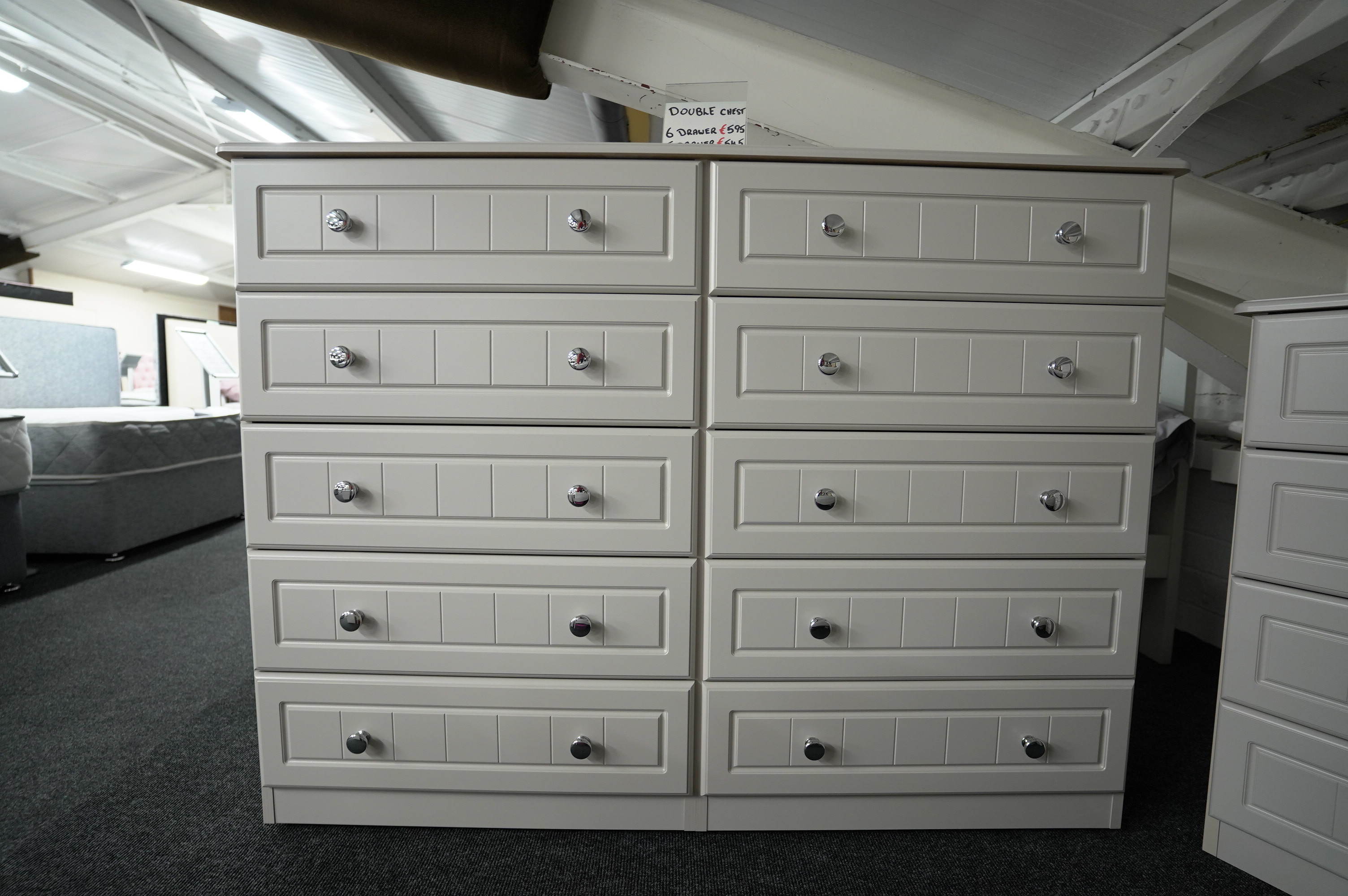 Eden 5 Drawer Double Chest