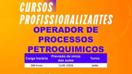 O Sistema FIERGS, por meio do SENAI-RS, oferece vagas no Curso de Operador de Processos Petroquímicos.