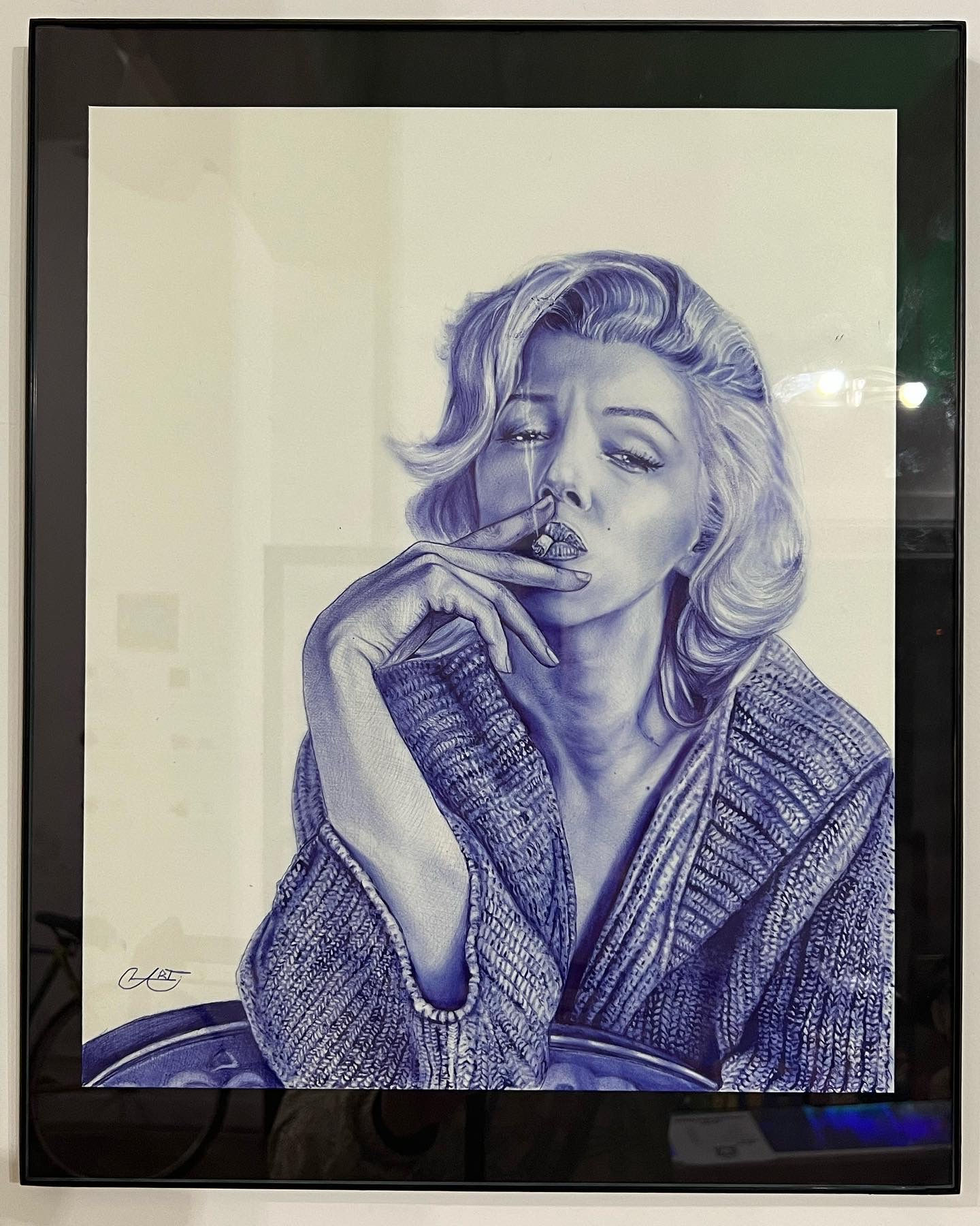 Marilyn Monroe Portrait by Gustavo Castillo