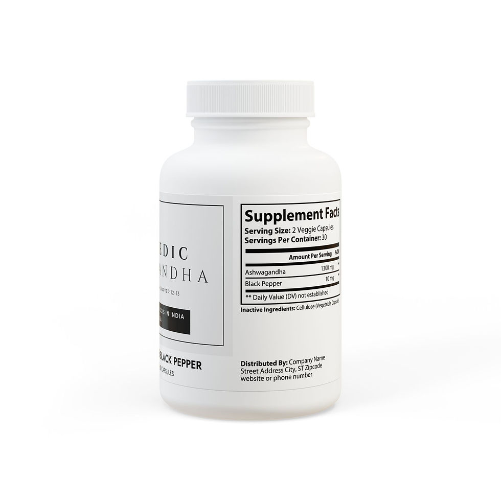 Thumbnail: Ayurvedic Ashwagandha and Black Pepper