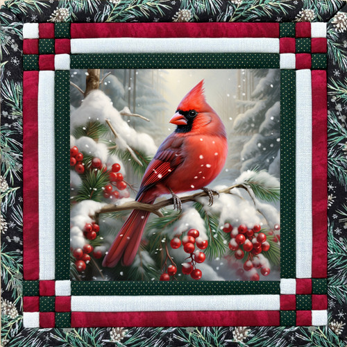 ☆キルト☆ 977 Cardinal | quilt-magic