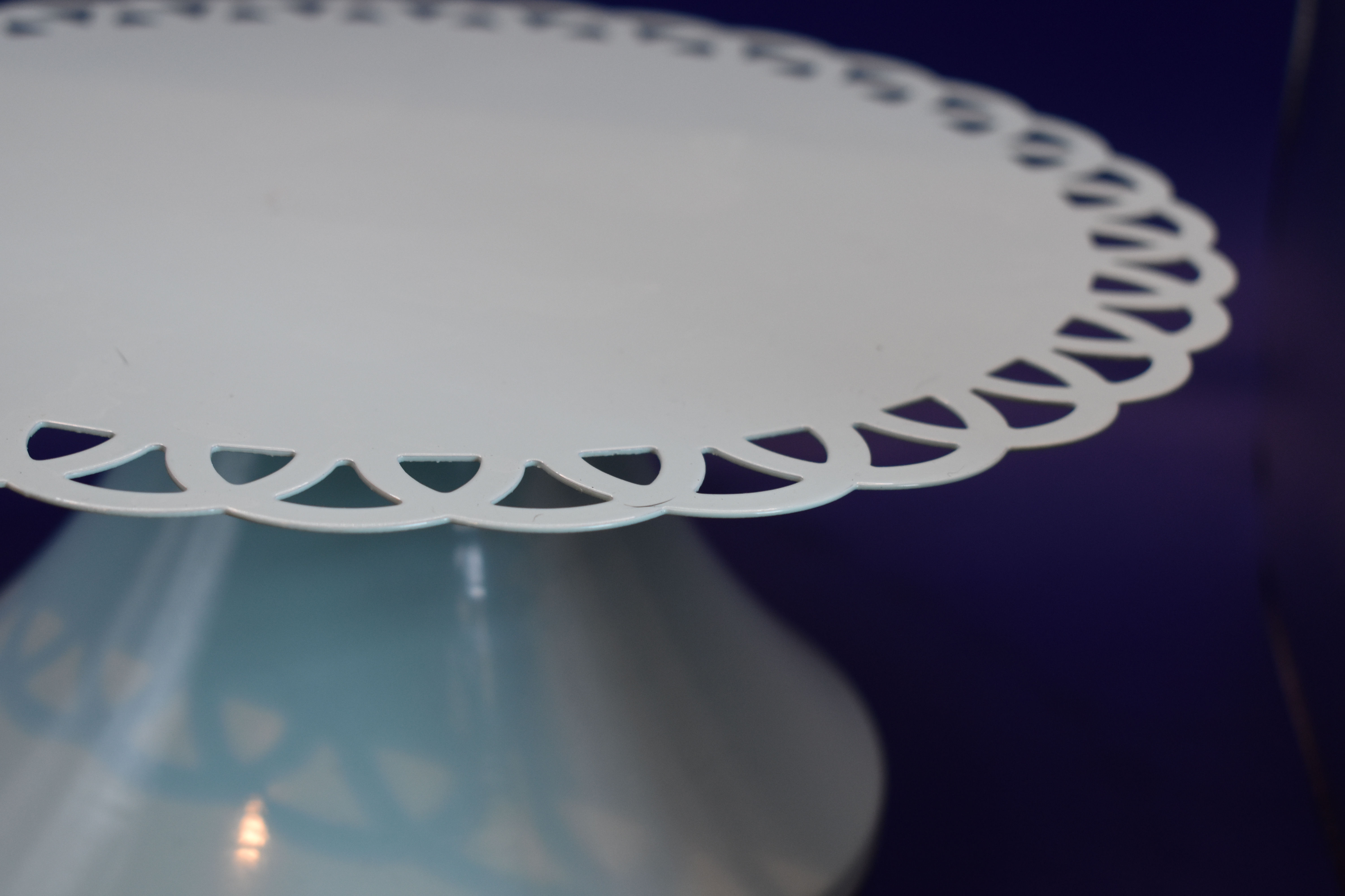 Aqua Cake Stand