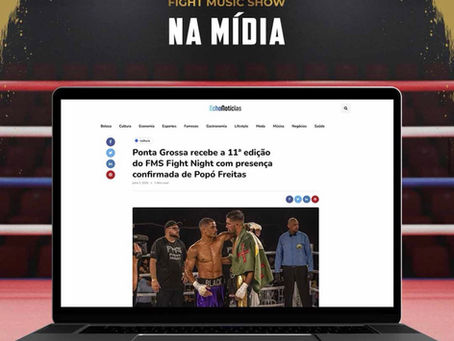 Ponta Grossa recebe o FMS Fight Night com presença confirmada de Popó Freitas