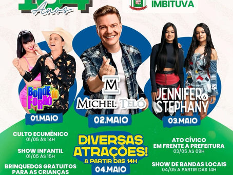 IMBITUVA 154 ANOS – UMA FESTA INESQUECÍVEL!