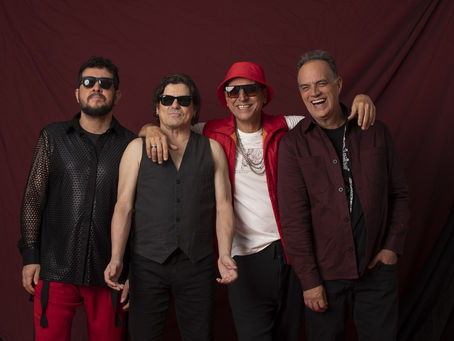 Barão Vermelho apresenta a turnê 'Do Tamanho da Vida' no Guairão na próxima semana.