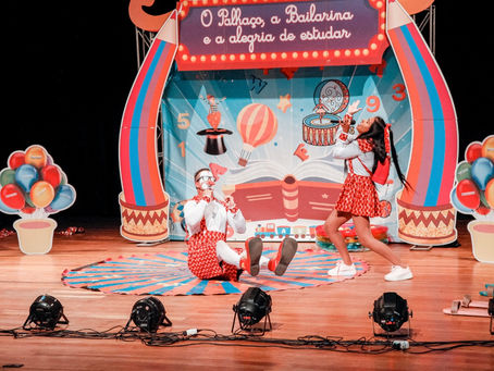 “O Palhaço, a Bailarina e a Alegria de Estudar” chega às escolas rurais de Ipiranga 🤡🩰🎭