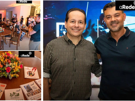 ✨Rômulo Cury dá início às comemorações de 11 anos da Coluna RC - aRede - com encontro exclusivo!