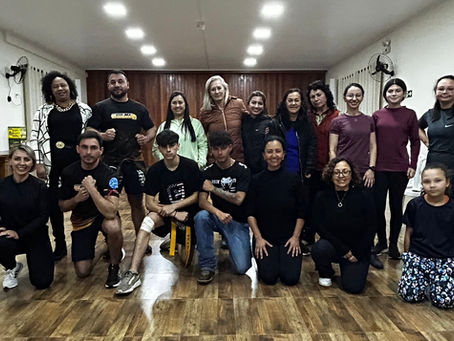 💜Sheila de Geus segue engajada nas atividades em alusão ao Agosto Lilás