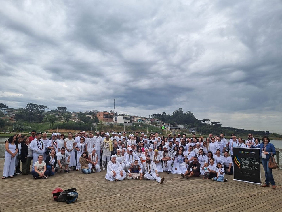 Lago de Olarias sedia eventos ligados às religiões de origem afro