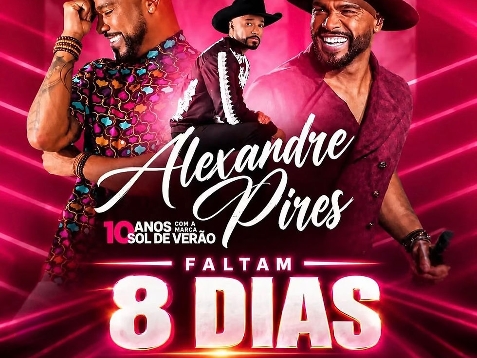 ☀️🔥Alexandre Pires chega ao Sol de Verão para uma noite histórica