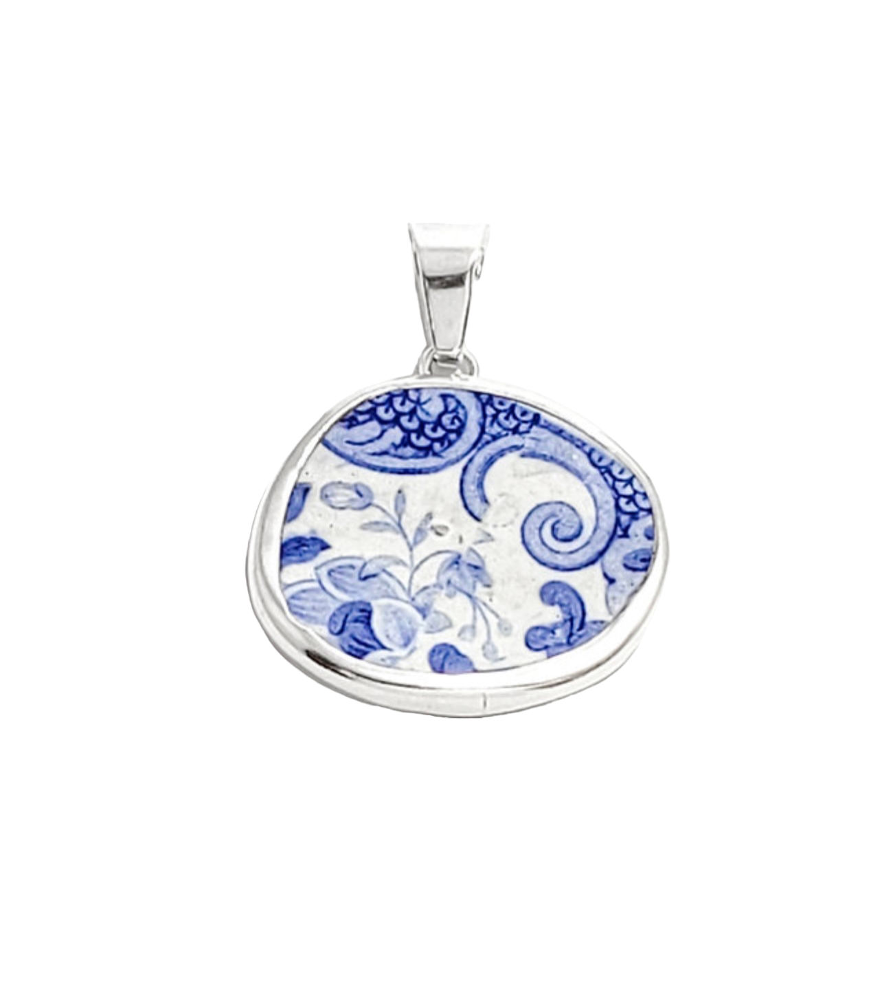 Blooming Nice X-Large Blue Chaney Pendant