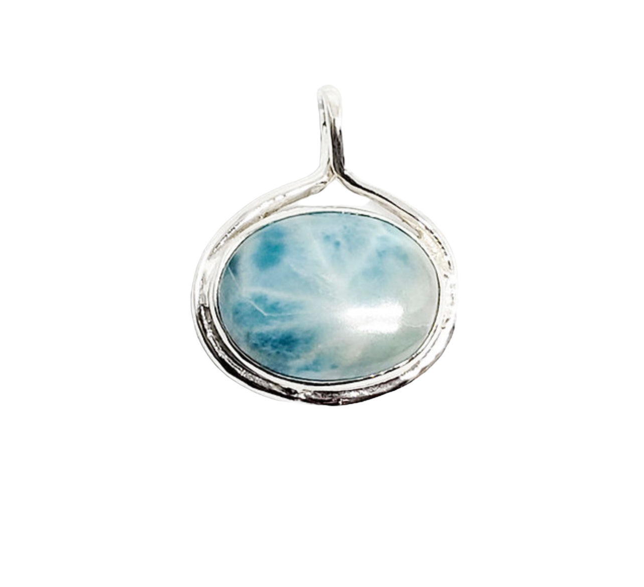 Larimar oval Pendant