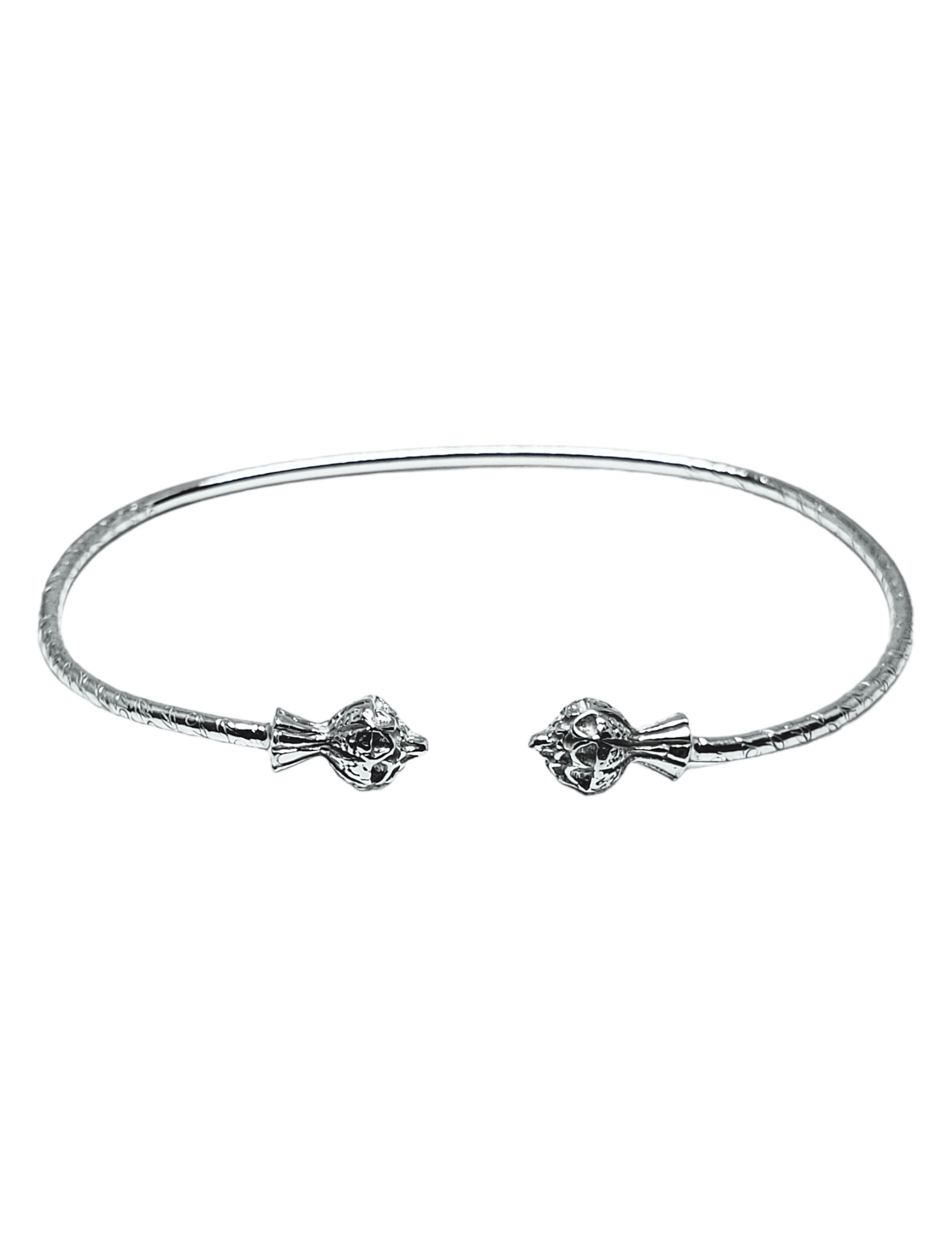 West Indian Fancy Sterling Silver Bracelets 