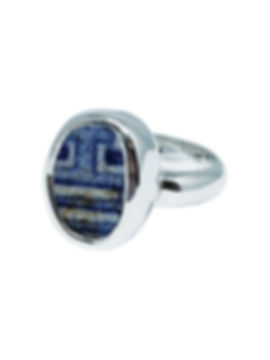Blue Rhythm Chaney Sterling Silver Ring 