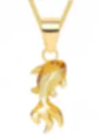 Goldfisch Halskette - Glück aus der Tiefe 1