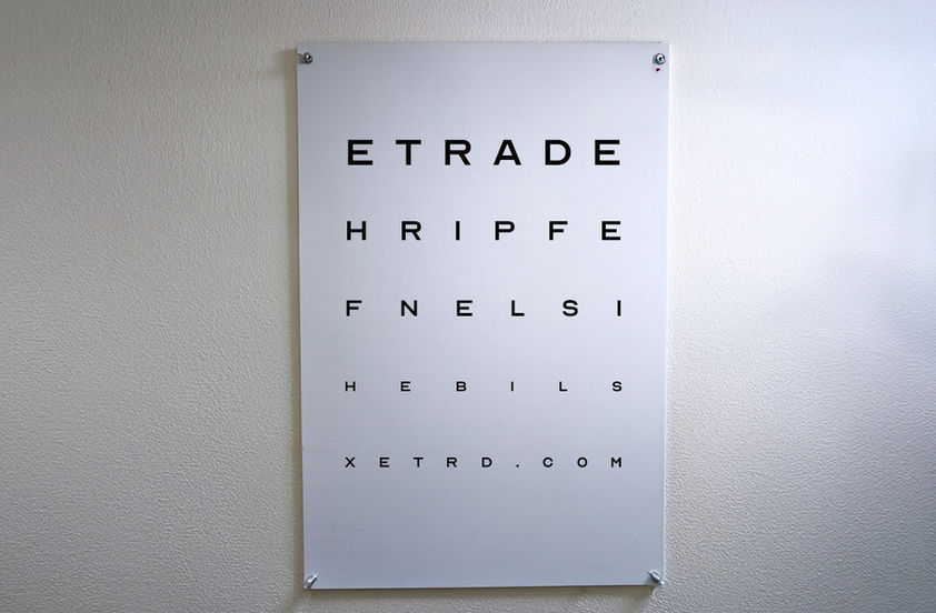 Squint All You Want, It's Still Not ETRADE