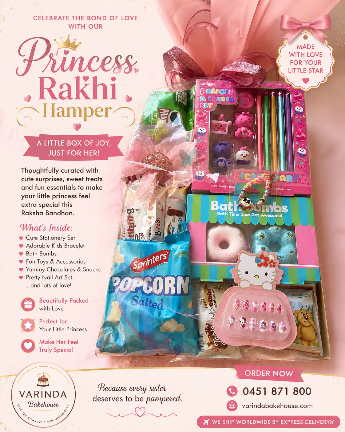 Princess Rakhi Hamper 