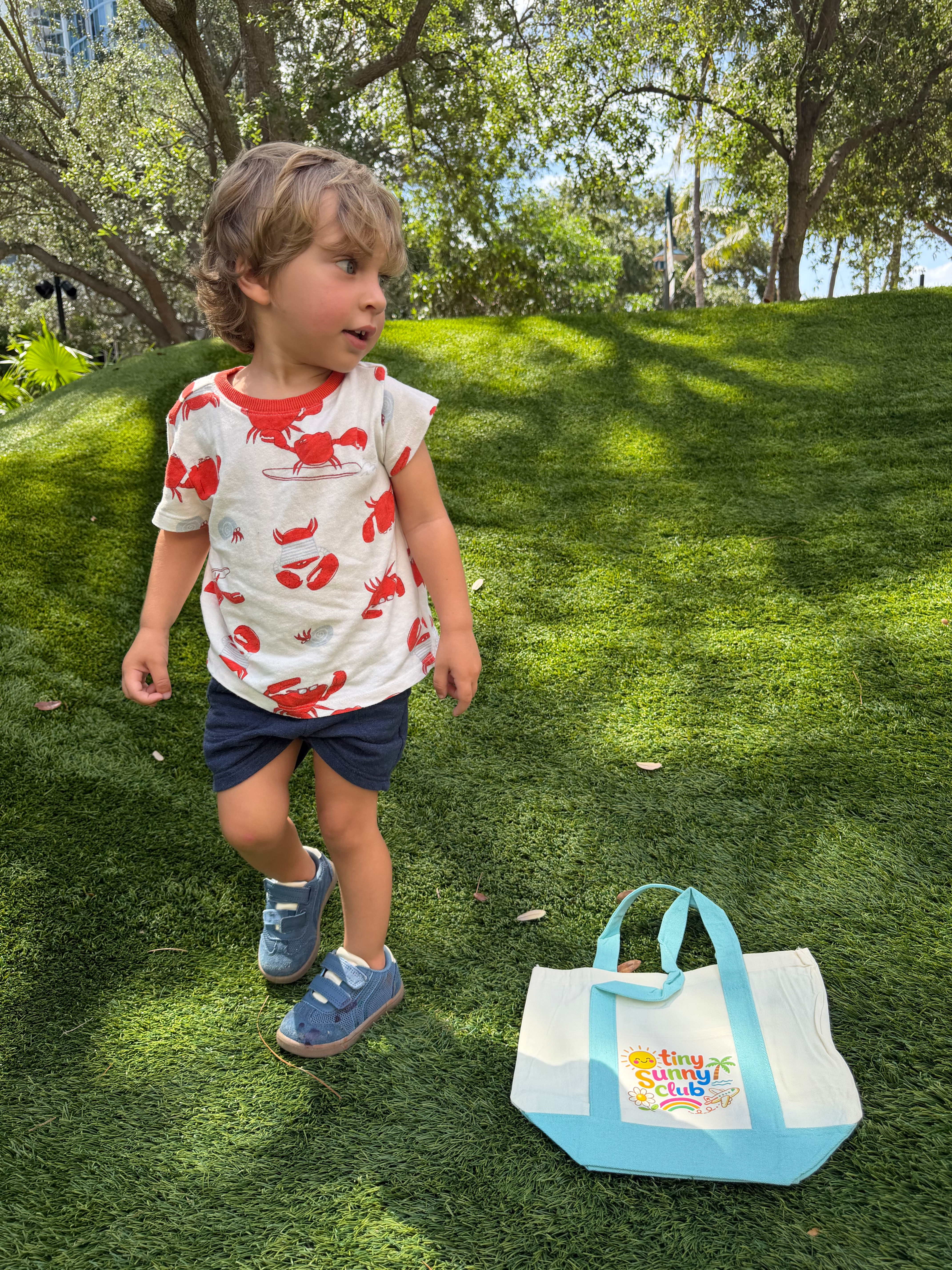 Tiny Sunny Club Tote