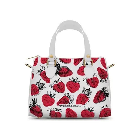 Sac à main Ivy - fraise
