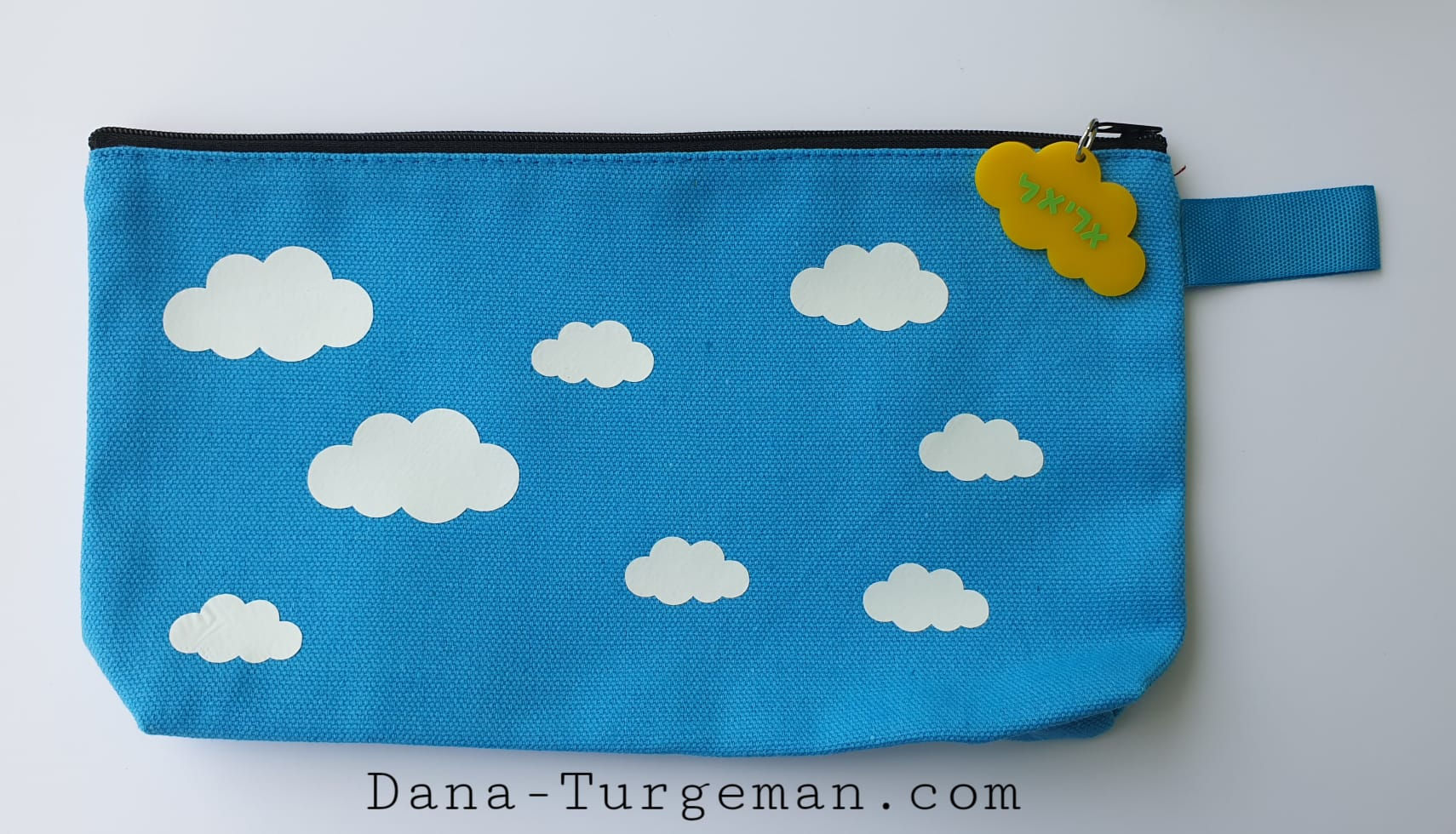 קייס קנווס איכותי / קלמר בד - כולל תג שם