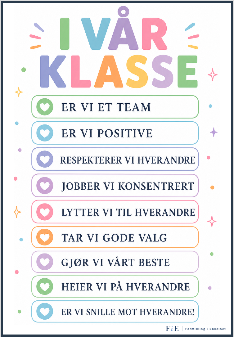 I vår klasse - Pastell