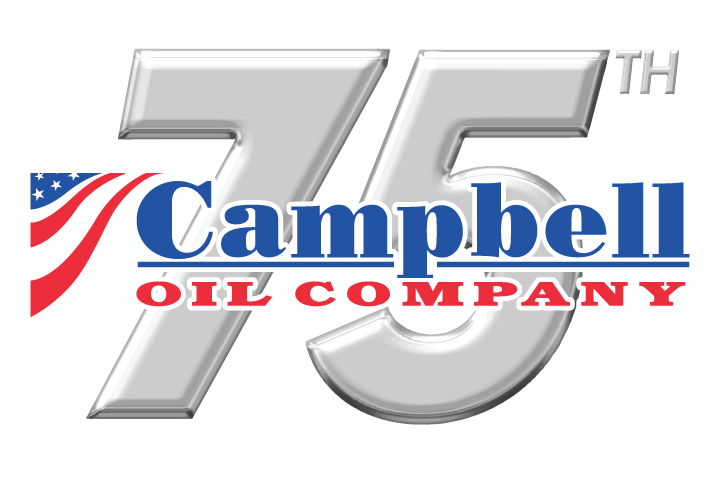 Campbell Oil Company logo - family-owned fuel, lubricants, propane, and transport provider across the country since 1948