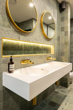 Commercial Bathroom Fitout Brisbane CBD