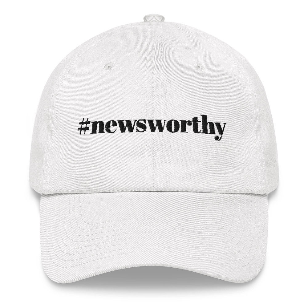 #newsworthy Cap White