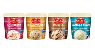 Kelly’s of Cornwall unveils four new clotted cream ice cream flavours