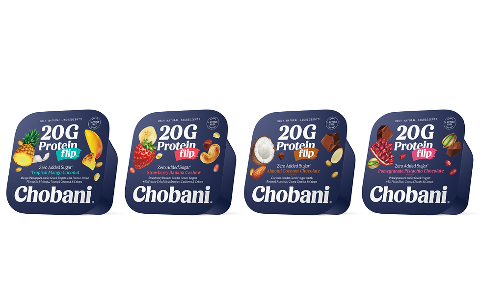 Chobani expands high-protein range with new Flip Greek yogurt snacks