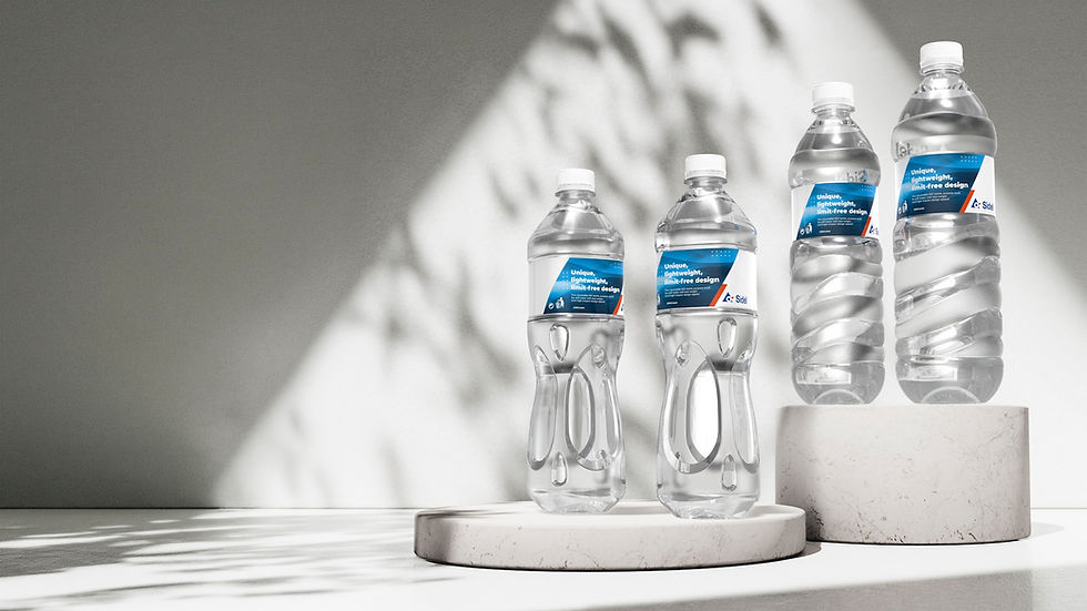 Sidel unveils lightweight returnable PET bottle for still water