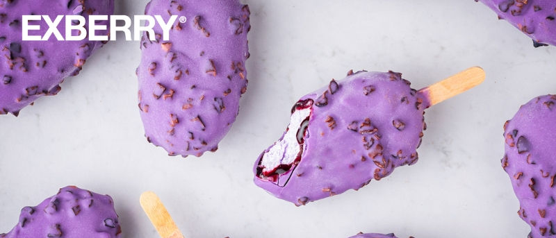 Unlock the potential of ube-inspired purple with Exberry