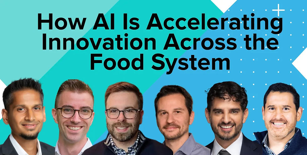 How AI is accelerating innovation across the food system