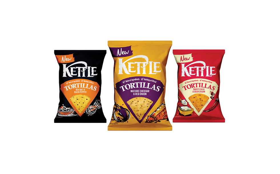 Kettle expands into tortilla chips with new launch