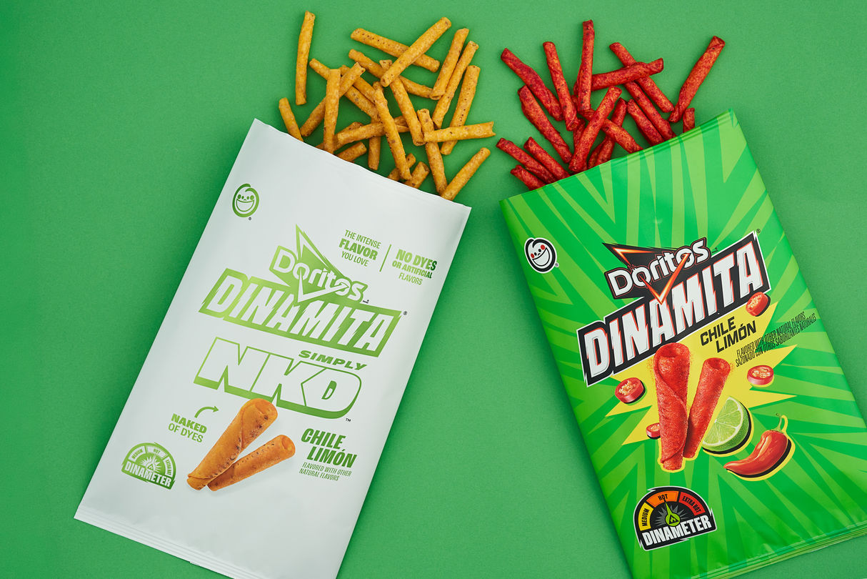 PepsiCo expands Simply NKD range with Doritos Dinamita Chile Limón