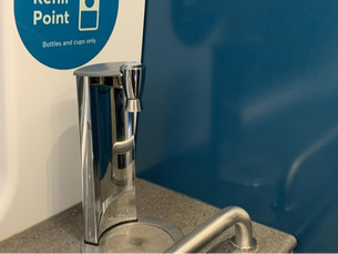 Wenlock Spring and Avanti West Coast launch free water refill stations onboard