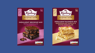 Mr Kipling expands portfolio with new brownie and blondie mixes