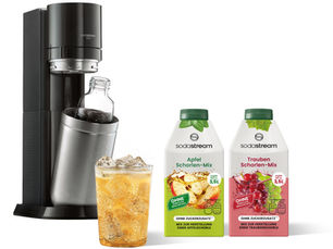 SodaStream launches fruit Schorlen-Mix in sustainable SIG Dome carton bottles