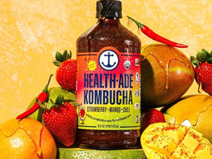 Health-Ade introduces new strawberry mango chilli kombucha