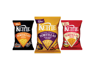 Kettle expands into tortilla chips with new launch