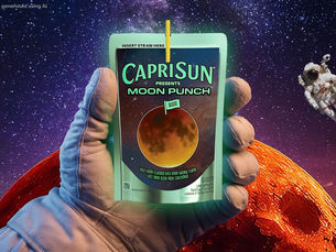 Capri Sun revives Moon Punch with new limited ‘Blood Moon’ edition